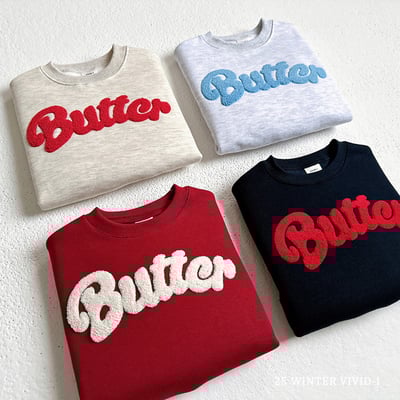 vivid55｜(78cm-125cm) 英字印花休閒上衣3