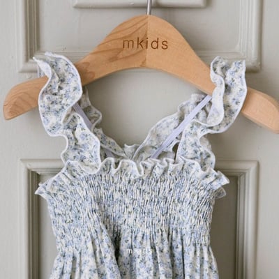 M-KIDS20｜(65-115cm) 荷葉抓皺滾邊套裝5