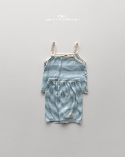 onu46｜(70cm-115cm) 條紋細肩背心套裝12