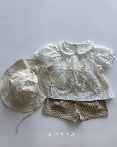 AOSTA26｜(6m-5y) 4款線條小標短褲23