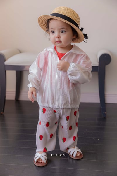 M-KIDS11｜(65-115cm) 小標連帽拉鍊外套14