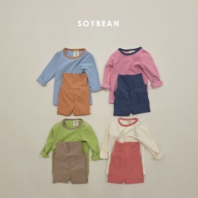 Soybean84｜(75cm-118cm) 撞色家居套裝4