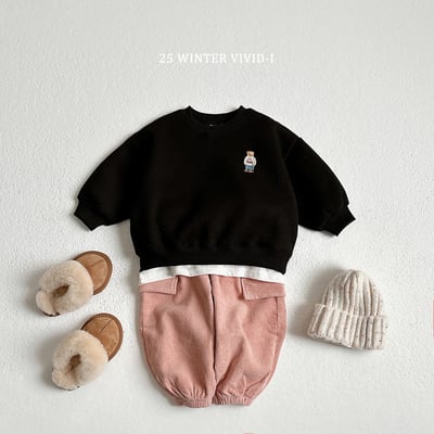 vivid97｜(78cm-125cm) 經典小熊休閒套裝5