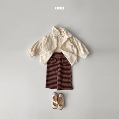 onu 32｜(70cm-115cm) 簡約燈芯絨襯衫夾克10