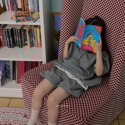 BEAN29｜(84-120cm) 立領字母休閒上衣13