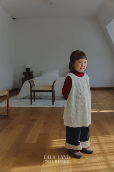 lala land54｜(75cm-120cm) 2色絨毛背心洋裝5