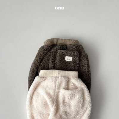 onu 34｜(70cm-115cm) 保暖毛絨縮口褲2