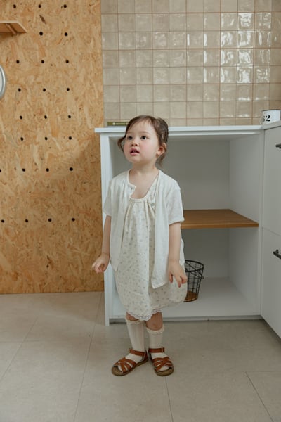 onu37｜(70cm-115cm) 針織短袖開襟外套2