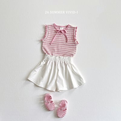 vivid88｜(78cm-125cm) 4款素色鬆緊真絲裙褲5