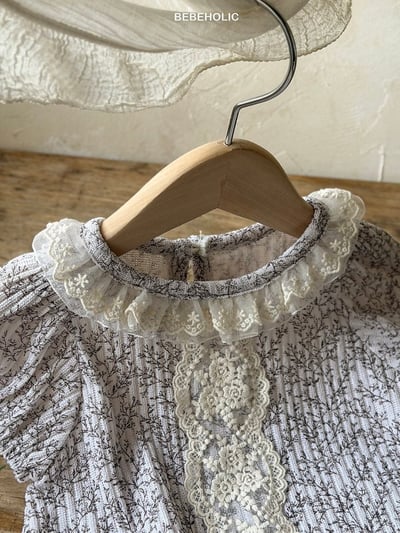 Bebe holic29｜(3m-18m) 松茸荷葉邊套裝6