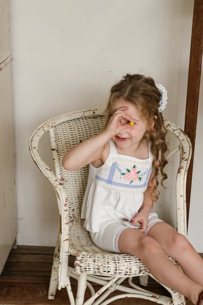 FLO07｜(75-140) 蕾絲彈力緊身褲4