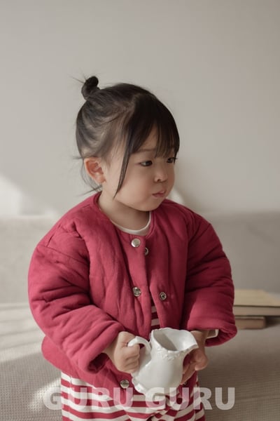 GURU GURU14｜(6m-24m) 4色夾層棉外套10