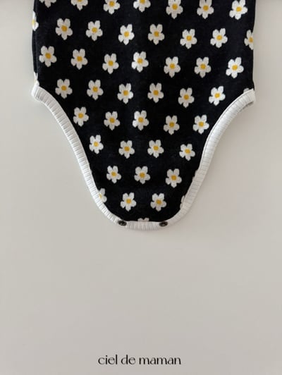 Cieldemaman｜(3-15m) 春天花朵包屁衣7