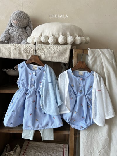 thelala21｜ (70-115) logo開襟薄外套6