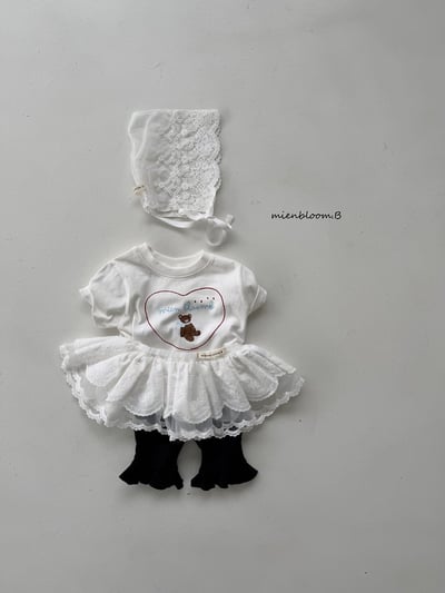 Bloom.b51｜(55cm-118cm) 蕾絲薄紗圍裙7