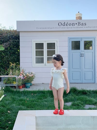 JE29｜(73-130cm) 蕾絲花邊防曬50+泳衣-無袖19