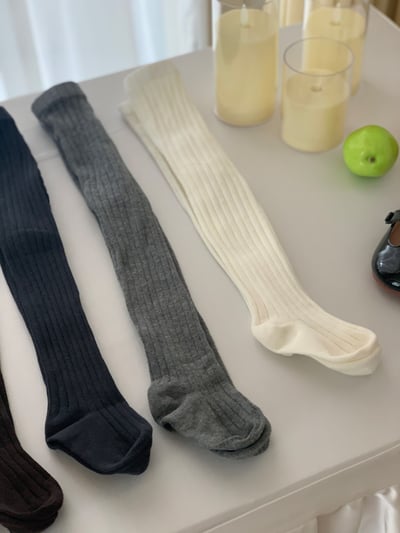 JE666｜(70cm-120cm) 羅紋內搭褲襪16