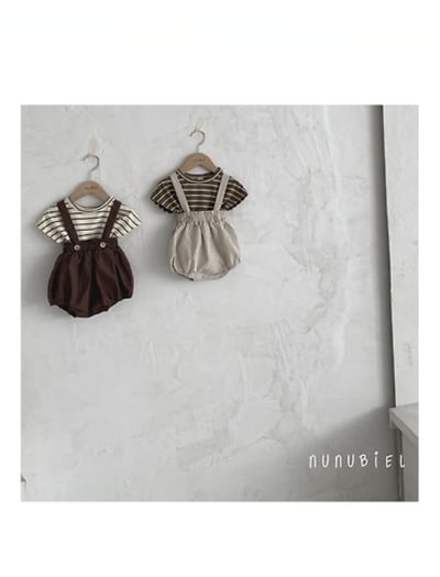 NUNU BIEL10｜(65-115cm) 可愛吊帶褲10