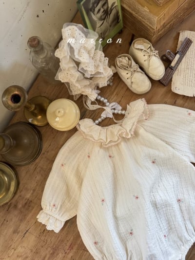 Marron48｜(free) 蕾絲波浪編髮帶11