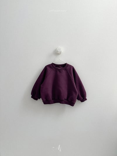 AT38｜(70-110) PARIS 刺繡落肩厚棉休閒上衣7
