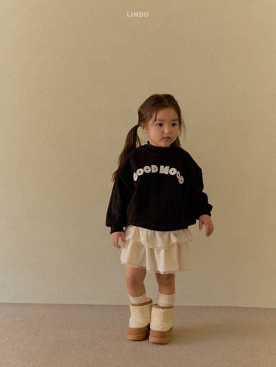 Lindo54｜(80cm-125cm) 英字印花休閒上衣10