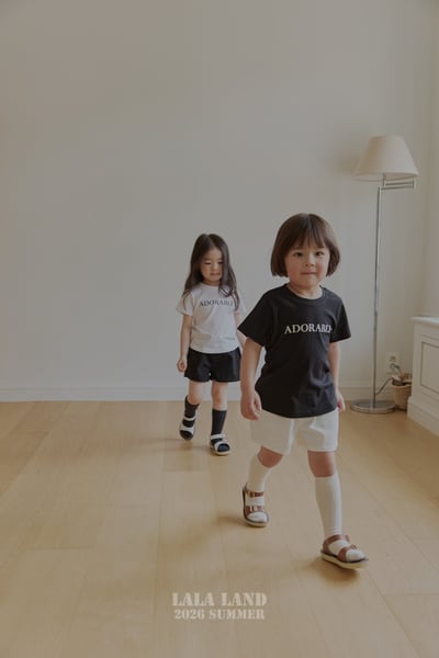 lala land60｜(75-120cm) 2色英字印花上衣8