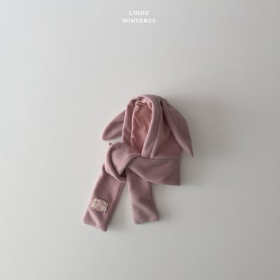Lindo80｜(80cm-125cm) 小兔連帽圍巾9