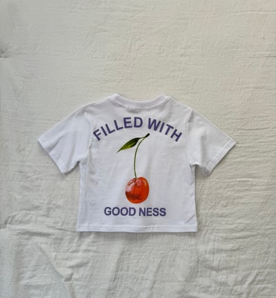 LePetitmot05｜(80-125cm) 櫻桃圖案上衣3