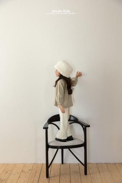 ALADIN03｜(75cm-114cm) 蕾絲壓紋緞帶上衣8