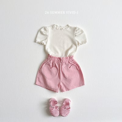 vivid43｜(78cm-125cm) 3款褶皺泡泡木耳邊上衣15