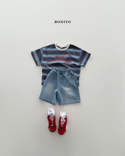 Bonito07｜(75cm-125cm) 2色漸變色線條上衣11