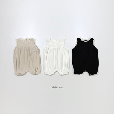 bebe nine16  (6m-24m) 3色彈力蕾絲連身服2