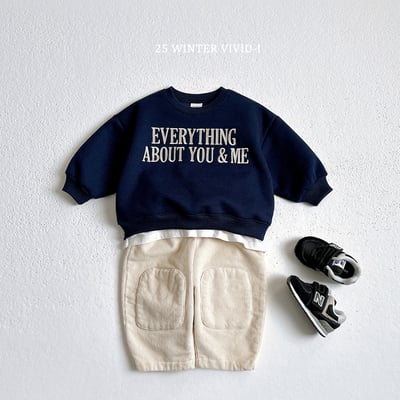 vivid38｜(78cm-125cm) 英字印花休閒上衣7