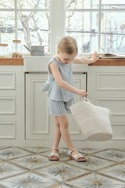 ROA02｜(6m-18m) 2色蕾絲波浪邊套裝9