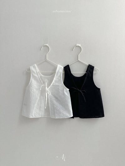 Atomeme24｜(70-110) 雛菊綁帶背心1