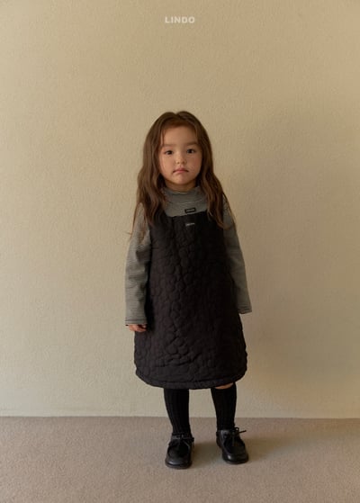 Lindo68｜(80cm-125cm) 絎縫背心洋裝11