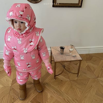 Oottbebe62｜(0m-7y  Free)  雪人防寒滑雪帽17