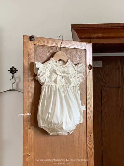 JE732｜(66-120cm) 刺繡緞帶包屁衣/洋裝17