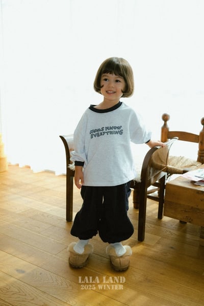 lala land59｜(75cm-120cm) 3色簡約滾邊色上衣9