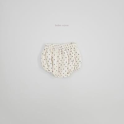 bebe nine25 (65-85) 3色印花包屁褲9