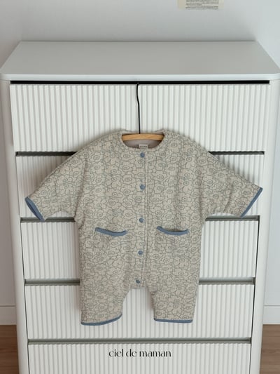 Cieldemaman03｜(6M~15M)  2色小碎花連身服15