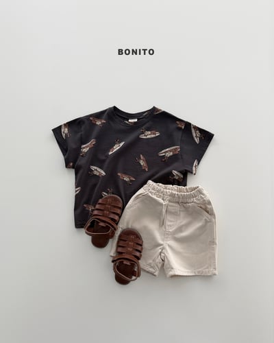 Bonito24｜(75cm-125cm) 2色夏季衝浪狗上衣8