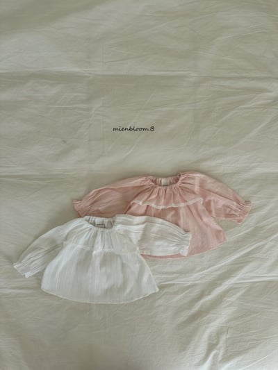 Bloom.b21｜(0m-7y) 層次荷葉襯衫4