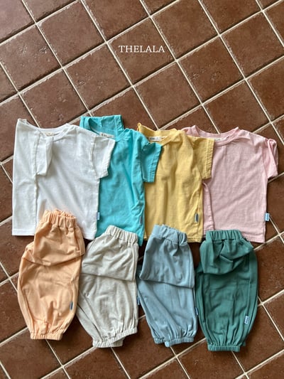 thelala14｜ (70-115) 棉質縮口褲6