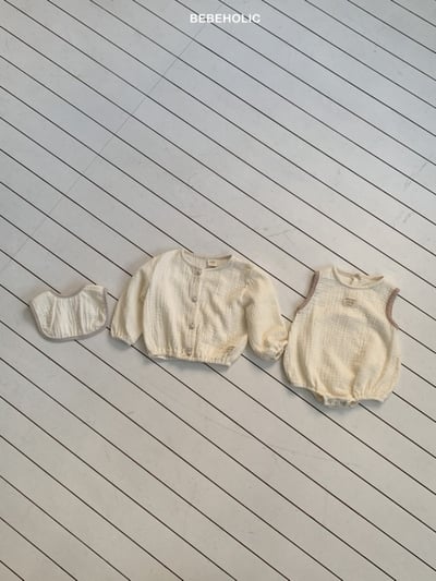 Bebe holic24｜(3m-18m) 棉麻開襟外套14