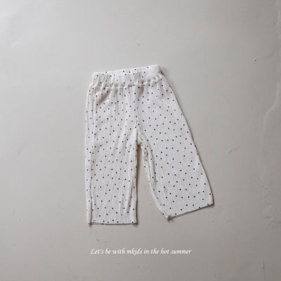 M-KIDS03｜(65-115cm) 印花輕便長褲3