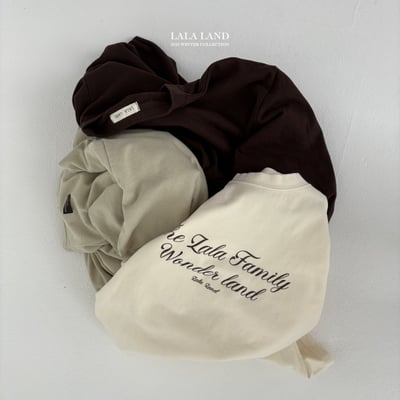 lala land81｜(mom) 3色簡約英字上衣8