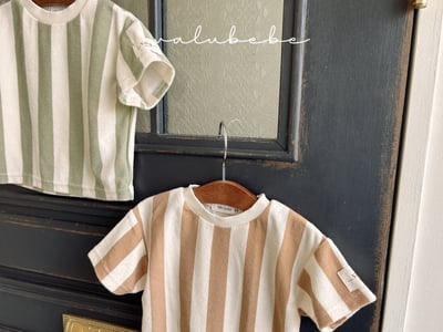 Valubebe 60｜(65-90cm) 條狀足球上衣2