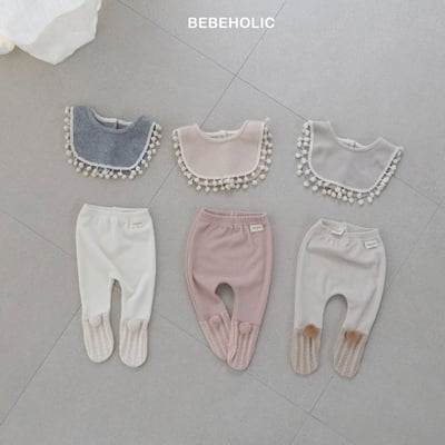 Bebe holic07｜(free) 絨球圍兜背心8