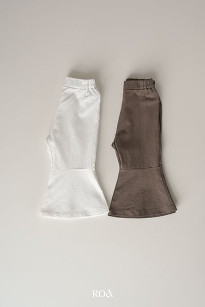 ROA31｜(6m-18m) 2色素面大喇叭褲3